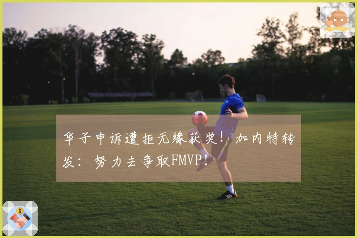 华子申诉遭拒无缘获奖！加内特转发：努力去争取FMVP！